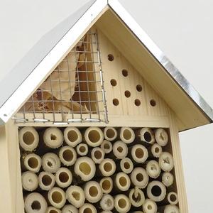 โร<span class=keywords><strong>ง</strong></span>แรมแมล<span class=keywords><strong>ง</strong></span>หลังคาโลหะแบบใหม่สำหรับผึ้<span class=keywords><strong>ง</strong></span>และผีเสื้อ บ้านแมลงหลายชนิด กล่อ<span class=keywords><strong>ง</strong></span>แมลง - Product Image 2