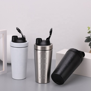 BPA Free 750ml Stainless Steel Shaker <strong>Bottle</strong> Single Wall Gym <strong>Blending</strong> Protein Shaker <strong>Bottle</strong> with Mixing Ball Custom Logo - Product Image 2