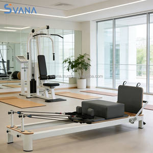 Máquina de Pilates Reformer de Aluminio Resistente, Ajustable, para Ejercicios de Core, para Uso en Estudio, Yoga y Cuerpo - Product Image 3