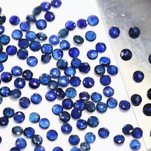 卸売工場 0.8mm～3mm 在庫あり サファイアストーン ラウンドカット 本物のブルーサファイア 宝石 ジュエリー製作用 - Product Image 4