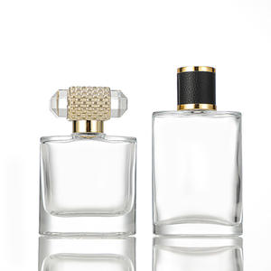 Botella de Perfume de Vidrio Transparente de Primera Calidad, Dispensador Cosmético de Alta Calidad con Presión, Botella Vacía para Muestras, Envase para Perfume - Product Image 4