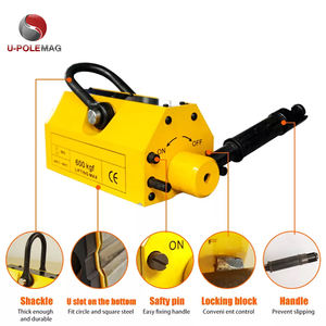 Imanes de elevación 100kg 600kg 1000kg 3000kg 6000Kg Elevador magnético permanente manual - Product Image 2