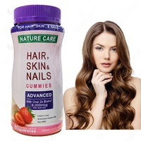 Aeglewell Gummies Cheveux Peau Ongles à succès avec Biotine, Collagène et Kératine pour Adultes – Spécial Marché Américain