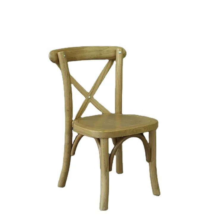 Factory Wholesale Price For Hot Sale Kids Solid Wood Dining Chairs For Children Party