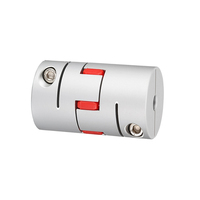 Accouplement à mâchoires en aluminium pour applications de servomoteurs et de vis à billes, utilisation en construction, flexible, standard