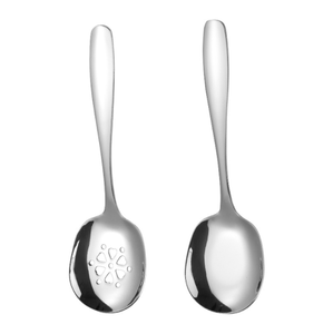 Grande cuillère écumoire en acier inoxydable grande capacité pour buffet - Product Image 4