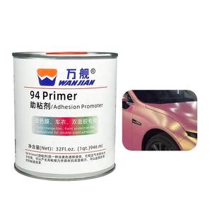Promotor de Adhesión para Cinta WANJIAN Primer 94, Aumenta la Adherencia, Cinta de Doble Cara, Vinilo para Envolver Automóviles, 946 ml, Amarillo Pálido, Venta al por Mayor - Product Image 1