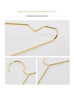 Бесплатный образец, хромированная вешалка для детской одежды - Product Image 3