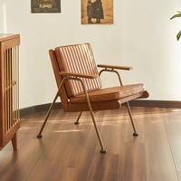 Moderne Rétro Industriel Simple Double Canapé Chaises Scandinave Américain Simple Lazy Bar Fauteuils en Bois Massif Loisirs Meubles