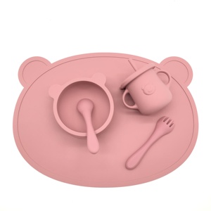 Tasse à paille en silicone pour bébé, qualité alimentaire, sans BPA, sûre pour les tout-petits, tasse à eau pour repas, tasse à bec pour nourrissons, vaisselle - Product Image 4