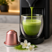 Thé Matcha en Poudre de Qualité Supérieure en Bouteille, Thé en Vrac Brut pour Café et Thé, Vente en Gros