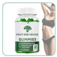 Gummies Super Alimentaires et Super Fruits Verts à Marque Blanche – Complément Multivitaminé Fruits et Légumes