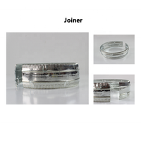 Collier de raccordement fixe en acier galvanisé Jointair HVAC pour conduit d'air flexible, pour soudure de conduits de ventilation, installation facile, modèle JN