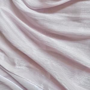 Tessuto Lucido per Abiti e Gonne in Raso Stropicciato 100% Poliestere con Motivi Floreali e <span class=keywords><strong>Tulle</strong></span> a Farfalla - Product Image 4