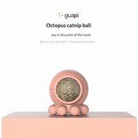 Jouet à mâcher et d'exercice pour chat, design créatif et tendance, rotatif à 360 degrés, en ABS, pour le nettoyage des dents et la stimulation moléculaire, avec herbe à chat
