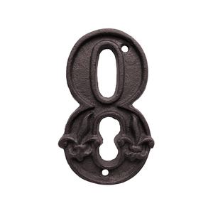 Numéros <span class=keywords><strong>de</strong></span> porte d'entrée en fonte, boîte <span class=keywords><strong>de</strong></span> courrier Vintage, finition <span class=keywords><strong>originale</strong></span>, numéros <span class=keywords><strong>de</strong></span> <span class=keywords><strong>maison</strong></span>, numéro <span class=keywords><strong>de</strong></span> porte non personnalisée - Product Image 2