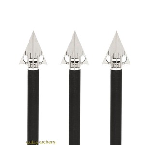 Flechas <span class=keywords><strong>Vitus</strong></span> Bow125gr para Caza, Puntas de Flecha Plateadas, Nuevo Diseño, Alta Precisión, Buena Resistencia a la Corrosión, Resistentes para Caza - Product Image 4