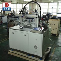 Machine automatique de collage et de remplissage de résine époxy UV RTV