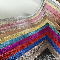 Cuir PU brillant nacré, résistant au vent, pour sacs, chaussures, bagages, accessoires, finition décorative, motif en simili cuir