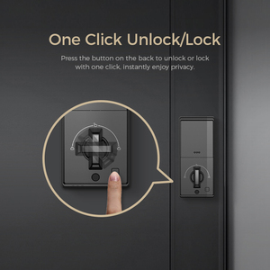 Arpha Tuya APP Electronic Fingerprint Hotel Black Smart Deadbolt <strong>Door</strong> <strong>Locks</strong> Waterproof Gate Home Outdoor Smart <strong>Lock</strong> With <strong>Handle</strong> - Product Image 5