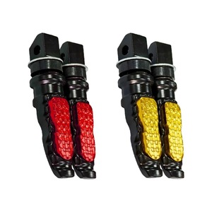 Motorcycle Off-road <b>Vehicle</b> Electric <b>Vehicle</b> <b>Accessories</b> Modified Pedal Aluminum Alloy Color Pedal - Product Image 3