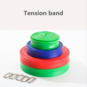 Эластичная лента для фитнеса MUDA, модель 21-106, с логотипом на заказ, для тренировок в спортзале, для ног и ягодиц, в упаковке. - Product Image 1