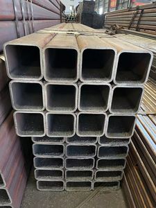 Прямоугольная полая секция стальные трубы толщиной 38 мм оцинкованная квадратная/прямоугольная стальная труба квадратная труба - Product Image 5
