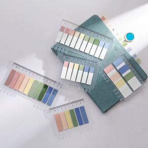 สติกเกอร์ติดสมุดแผนงานแบบไล่ระดับสีสำหรับสำนักงานสำนักงานที่สร้างสรรค์ความแปลกใหม่สติกเกอร์หน้าดัชนีเครื่องเขียนอุปกรณ์การเรียน - Product Image 5