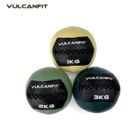 VULCANFIT VF-MB03 Balón de Pared de PVC Suave de Alta Calidad para Entrenamiento de Fuerza, 1-3 kg, Ecológico, Seguro y Duradero, para Niños, 25 cm