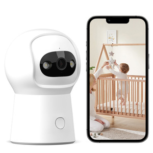 Tuya Hd Network Camera Y8 Indoor Panoramic With Night Vision Motion Detection Two Way Audio Baby Monitor - Product Image 1