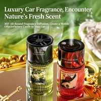 Diffuseur d'arômes de luxe pour voiture, diffuseur d'huiles essentielles portable USB rechargeable pour la maison, machine de pulvérisation d'arômes, diffuseur d'aromathérapie