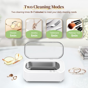 Manufacturer New Ultrasonic Jewelry Cleaner and Glasses Watch Cleaner Electric and USB-Powered for Household and Car Use - Product Image 2