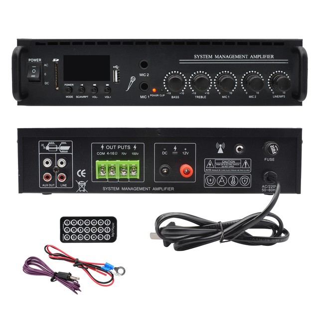 Accuracy Pro Audio PAM350 35W Professional Public Address Power Amplifier