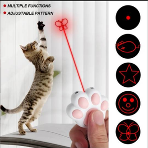 Mainan Kucing Peliharaan Usb Dapat Diisi Ulang Cahaya Laser Kucing Mainan Pena Pola Laser Pena Inframerah Lampu Lucu Mainan Kucing untuk Penggoda - Product Image 6