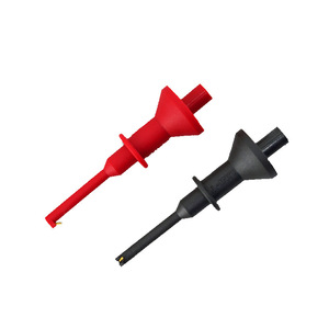 Pinzas de prueba tipo gancho Ut-C01 con varilla de 62 mm, mango de seguridad y resorte, CAT III 1000V para pruebas eléctricas - Product Image 3