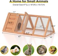 Poulailler en bois conçu rationnellement avec des grilles de ventilation, cage à lapins, poulailler pour cailles, cages à lapins en bois, poulailler extérieur
