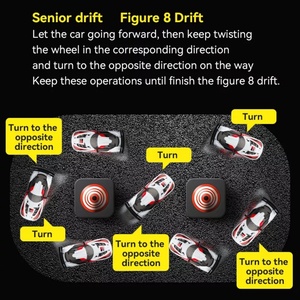 SJY-Q116 2.4G GT Sport 1:16 4wd Auto a Control Remoto RC con Neumáticos de Derrape Adicionales, Regalo para Niños, Juguete de Auto de Carreras con Derrape, 16 km/h - Product Image 6