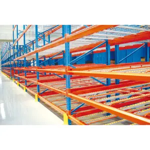 Satong Sell Industrial Rack Sliding shelf Roller racking Carton Flow Racking For Auto Parts Factory Warehouse