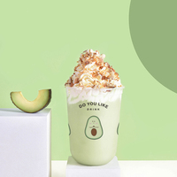 Gobelets à café jetables en plastique avec couvercles en PET/PP, vente en gros, personnalisables avec logo, pour vin, 12oz 16oz, avec pailles, bouteilles d'eau transparentes