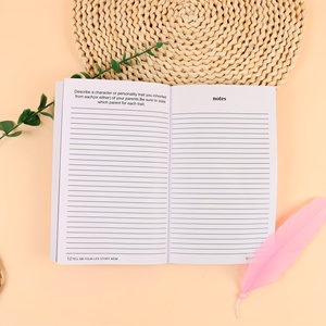 Carnet de notes personnalisé en cuir rigide pour la histoire de vie de la mère, idéal pour Thanksgiving et Noël - Product Image 4
