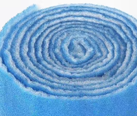 Nouveau filtre à Air primaire MERV8 G4 bleu blanc couleur fibre de carbone Polyester fibre synthétique média rouleau plafond filtre 80% efficacité