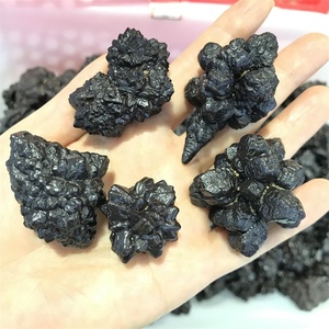 Wholesale Natural Egyptian Prophecy Black Carbonado Rough Stone Healing Raw Desert <strong>Limonite</strong> for Decoration - Product Image 1