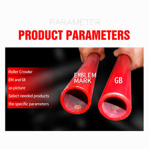 3 طن محاذاة قضيب رفع | الثقيلة | دائري ، crowbar مع الكربون الصلب - Product Image 4