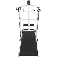 Caminadora Mecánica Sin Motor, de Acero, Ajustable, Silenciosa, para Interiores, Plegable y Multifuncional para Ejercicio en Casa