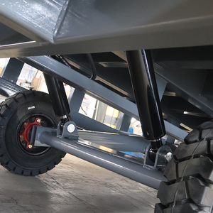 Vận chuyển hàng hóa hậu cần di động thủy lực Dock leveler lên máy bay cầu tải/dỡ nền tảng cao mangan thép 1100-1700 mét - Product Image 5