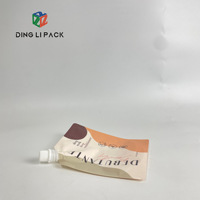 Sac de détergent écologique personnalisé de 50ml 100ml 1000ml bec liquide biodégradable pochette debout pour produit de shampooing
