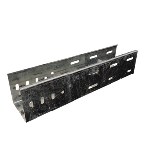 Goulotte de câbles en <span class=keywords><strong>acier</strong></span> perforé ventilé galvanisé à chaud pour fibre optique, pour usage extérieur et construction - Product Image 4