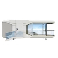 Maison modulaire préfabriquée moderne avec finitions de luxe et installation rapide pour projets résidentiels