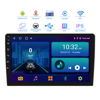 Lecteur DVD universel MCX 2 Din 9 pouces 2 + 32G DSP Gps Wifi 2.5D écran capacitif 8 cœurs 4G Carplay stéréo voiture Android Radio