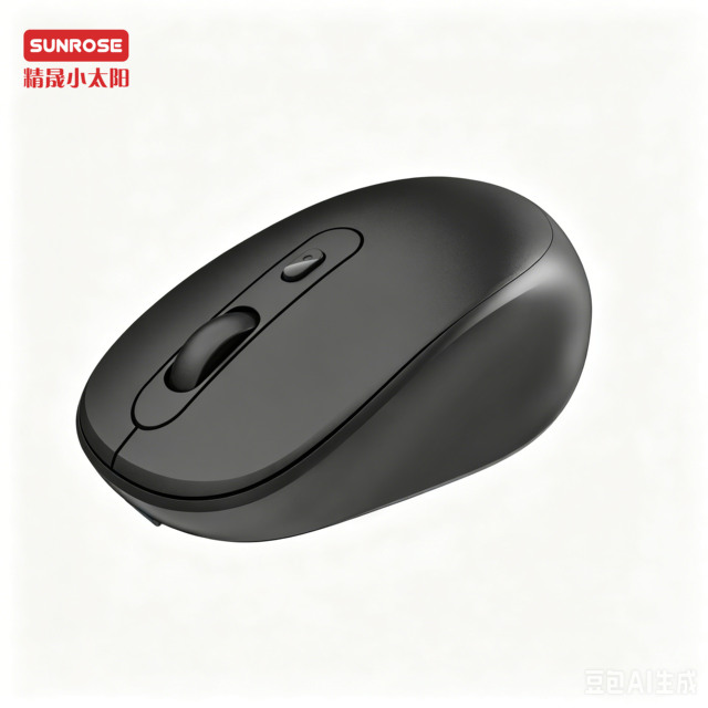 Cute Mini Silent Optical 4000 Dpi 2.4g USB Ergonomic 4 Buttons Waterproof Black 70g Lightweight PC/Laptop Mouse for Windows OS